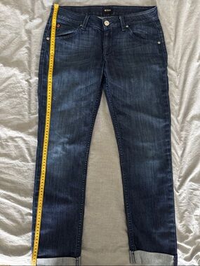 Hudson Jeans Men’s Dark Indigo Slim Straight Jeans